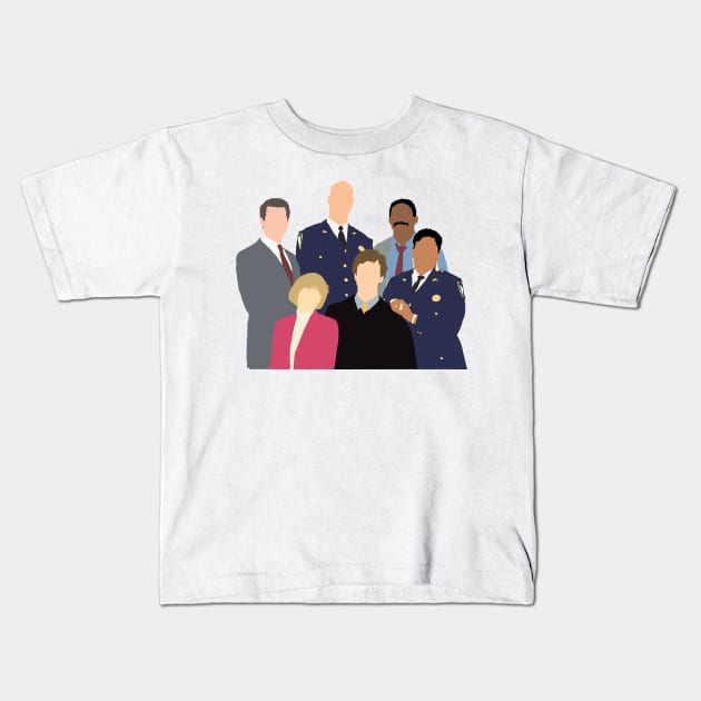 Night Court Kids T-Shirt by FutureSpaceDesigns